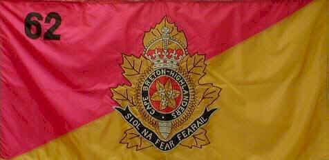 the Regimental Flag of the Cape Breton Highlanders